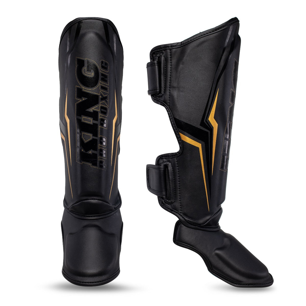 King PRO Boxing Shinguards - SGL Thor black