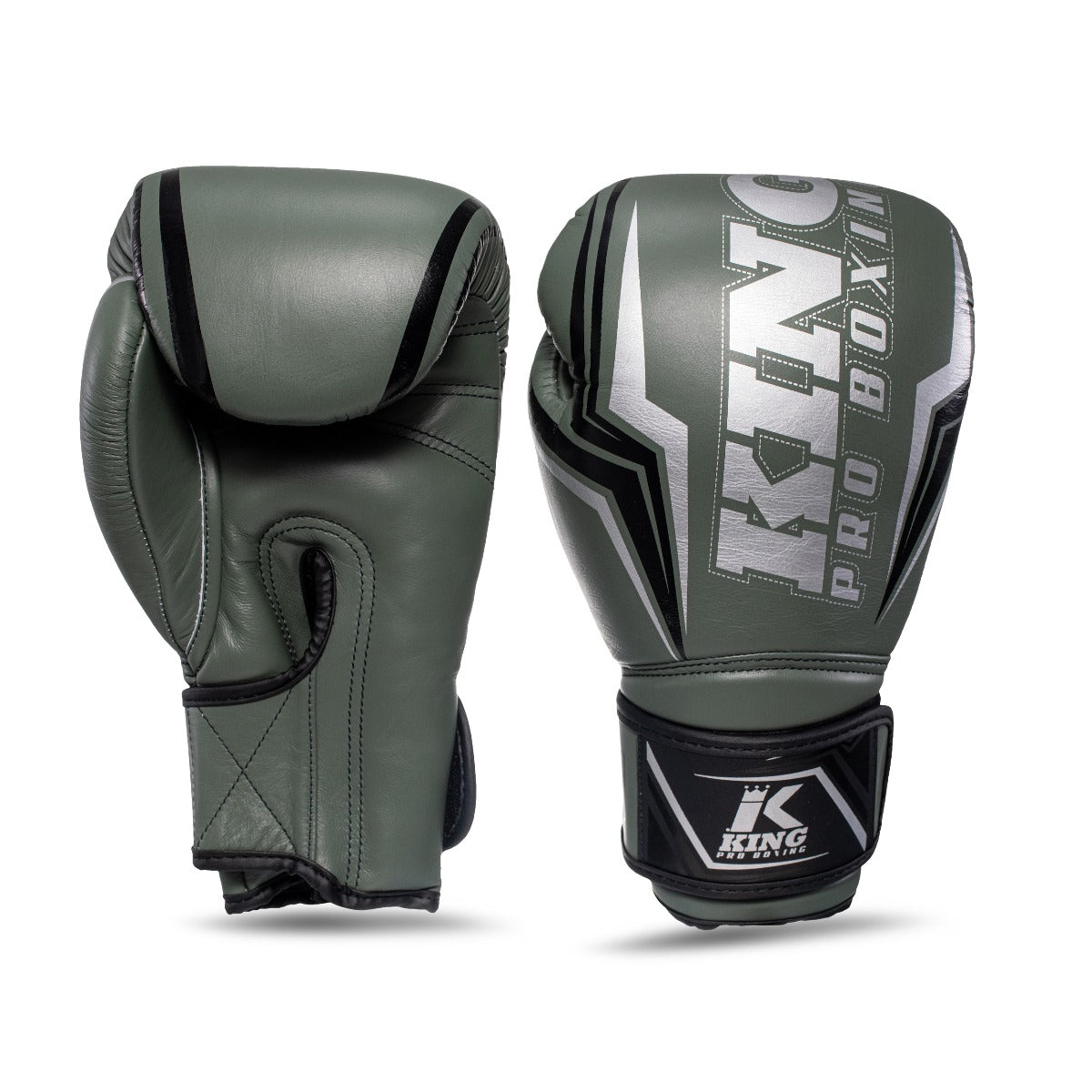 King PRO boxing boxing gloves - BG THOR GREEN