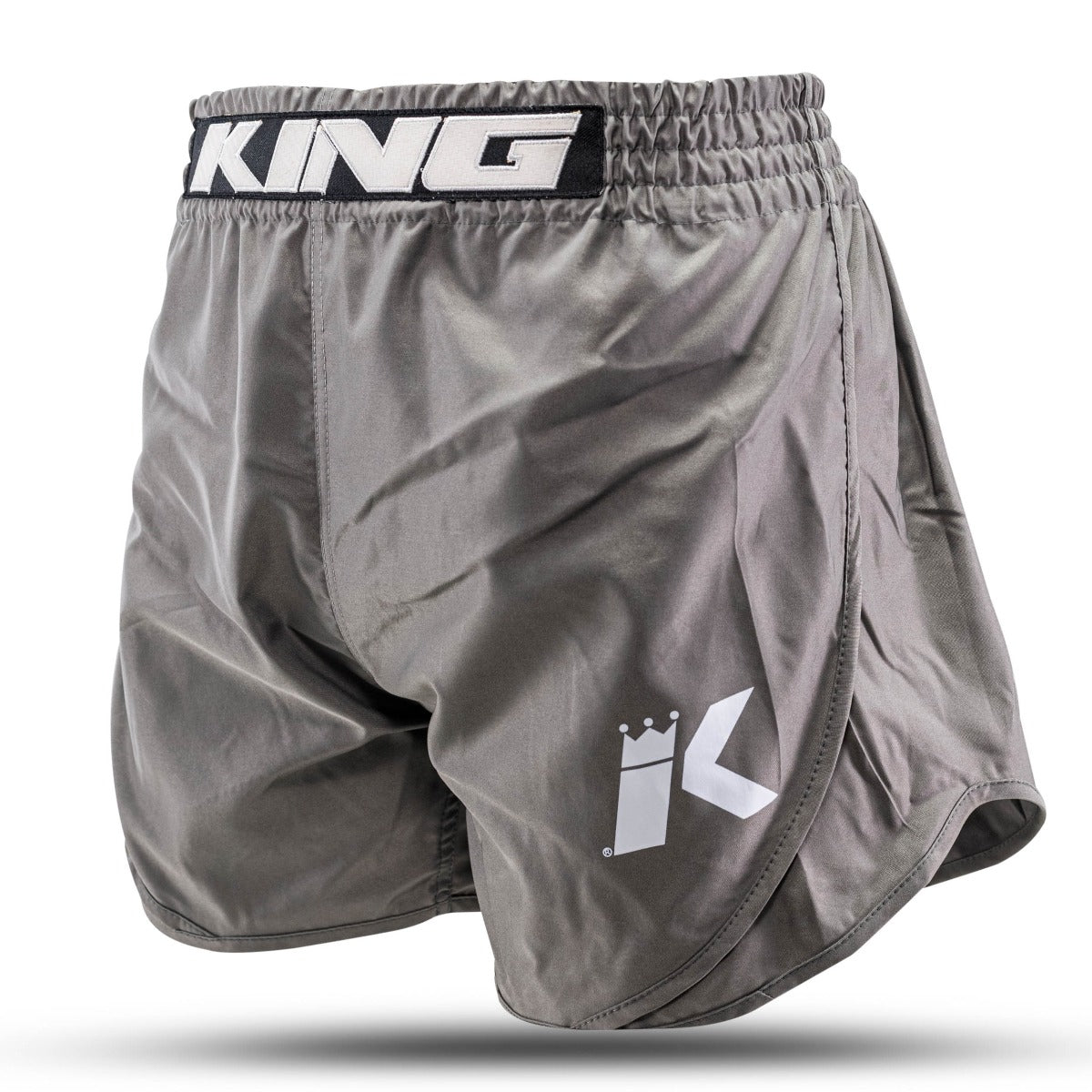King PRO boxing muay Thai trunk - KPB CLASSIC COBALT GREY