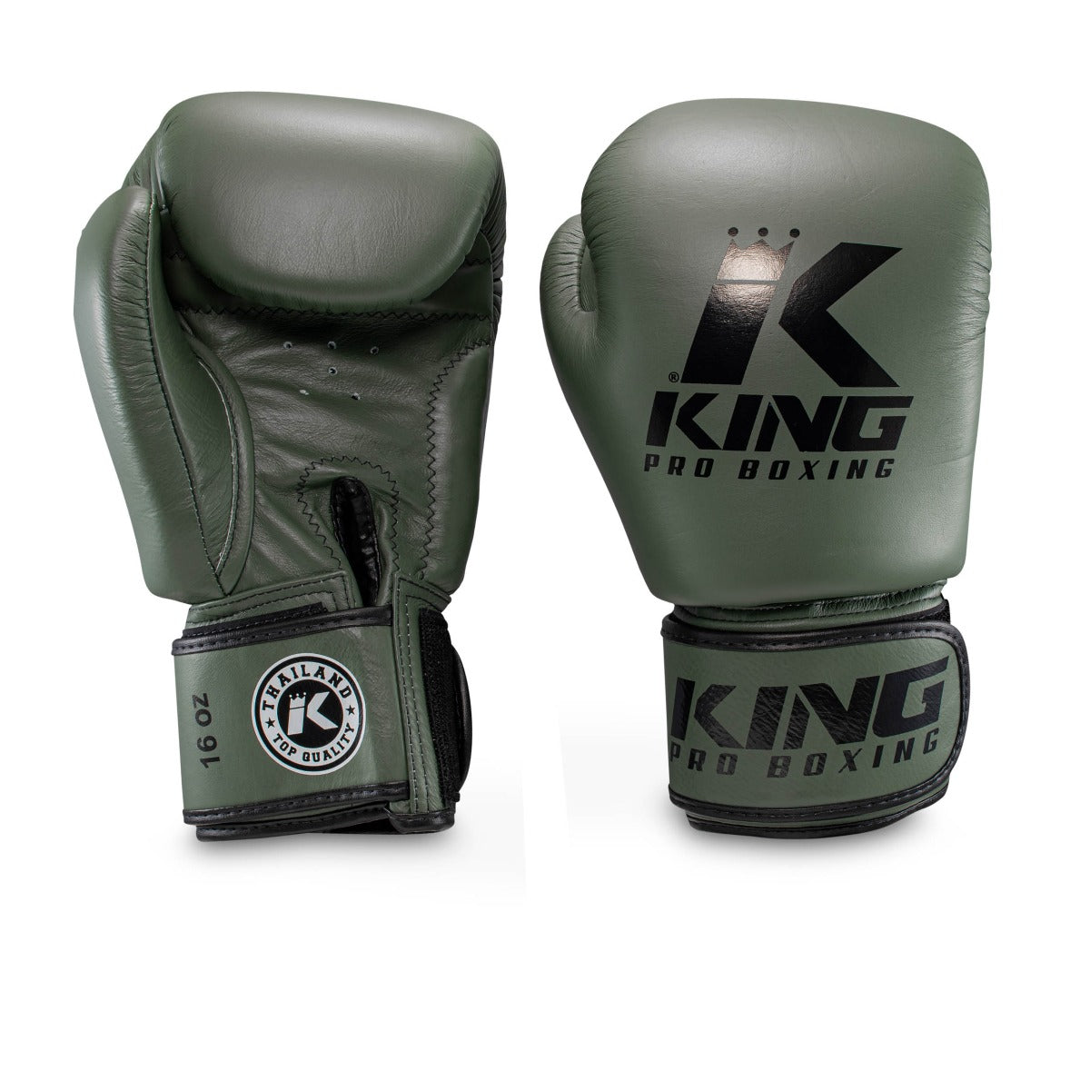 King PRO boxing boxing gloves - BGVL 3 GREEN