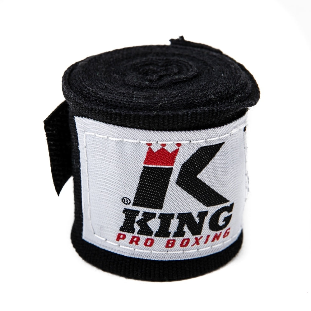 King PRO Boxing boksbandages - BPC BLACK YOUTH